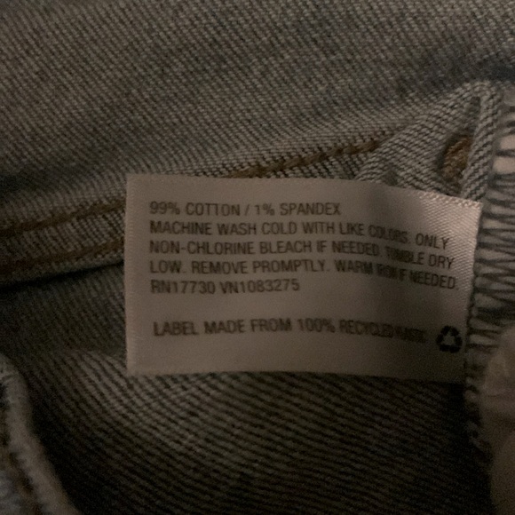 Universal Thread Straight Leg High Rise Denim Jeans - EUC Size 6/28R - Picture 5 of 8